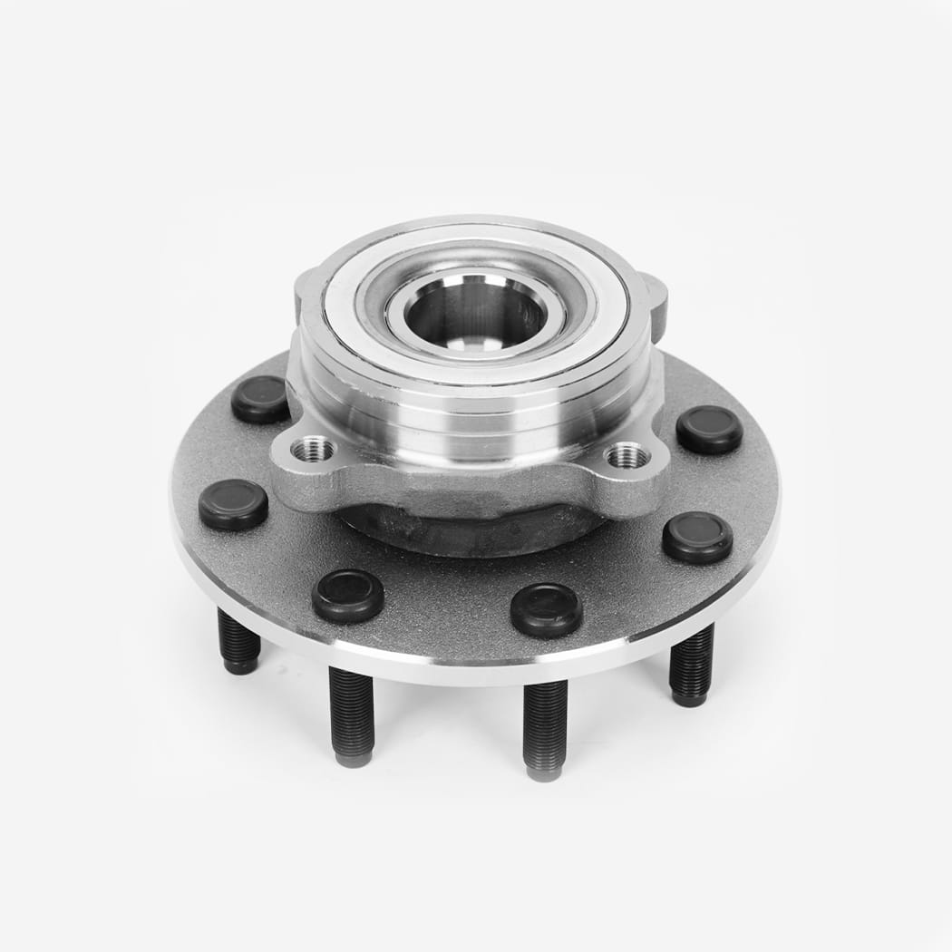 Hanhub 515062 front wheel hub at tindig na katugma sa RAM 2500 pickup, pinalitan ang HA590503 BR930503 5015456AA FW762 8-LUG