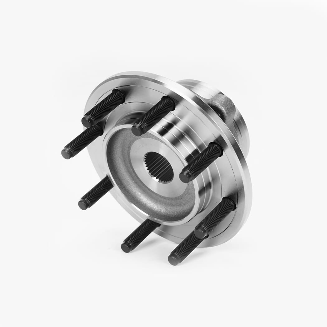 Hanhub 515062 front wheel hub at tindig na katugma sa RAM 2500 pickup, pinalitan ang HA590503 BR930503 5015456AA FW762 8-LUG