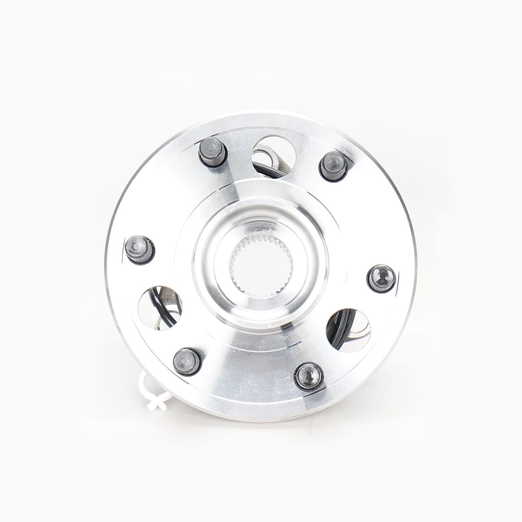 Hanhub 515024 Front Wheel Hub at Pagtatapos ng Assembly na katugma sa Escalade Chevy K1500 Pickup K1500 Suburban K2500 Pickup K2500 Suburban Tahoe Yukon Pinalitan ang SP550307 BR930346 9333008 15997071 15997072 fw724 6-lug