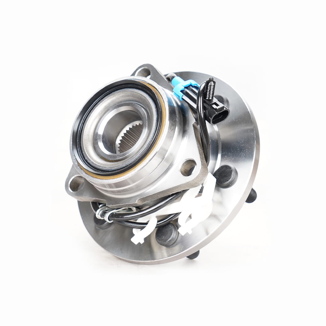 Hanhub 515024 Front Wheel Hub at Pagtatapos ng Assembly na katugma sa Escalade Chevy K1500 Pickup K1500 Suburban K2500 Pickup K2500 Suburban Tahoe Yukon Pinalitan ang SP550307 BR930346 9333008 15997071 15997072 fw724 6-lug