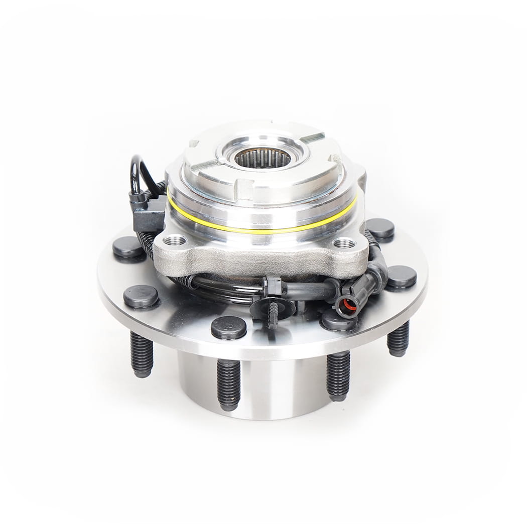 Hanhub 515077 Front Wheel Hub at Pagtatapos ng Assembly na katugma sa F-250 Super Duty F-350 Super Duty F-450 Super Duty F-550 Super Duty Palitan HA590425 BR930425 F81A2B663CE FW777 8-Lug