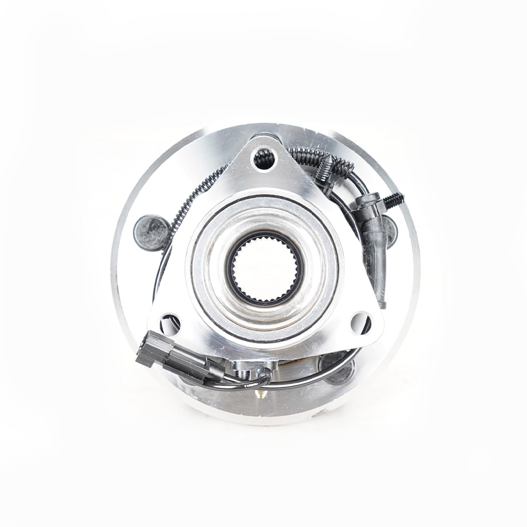 Hanhub 515126 Front Wheel Hub at Pagtatapos ng Assembly na Katugma sa RAM 1500 Pickup Pinalitan ang HA590354 BR930808 52070323AI 52070323AJ 68024245AA 5-LUG